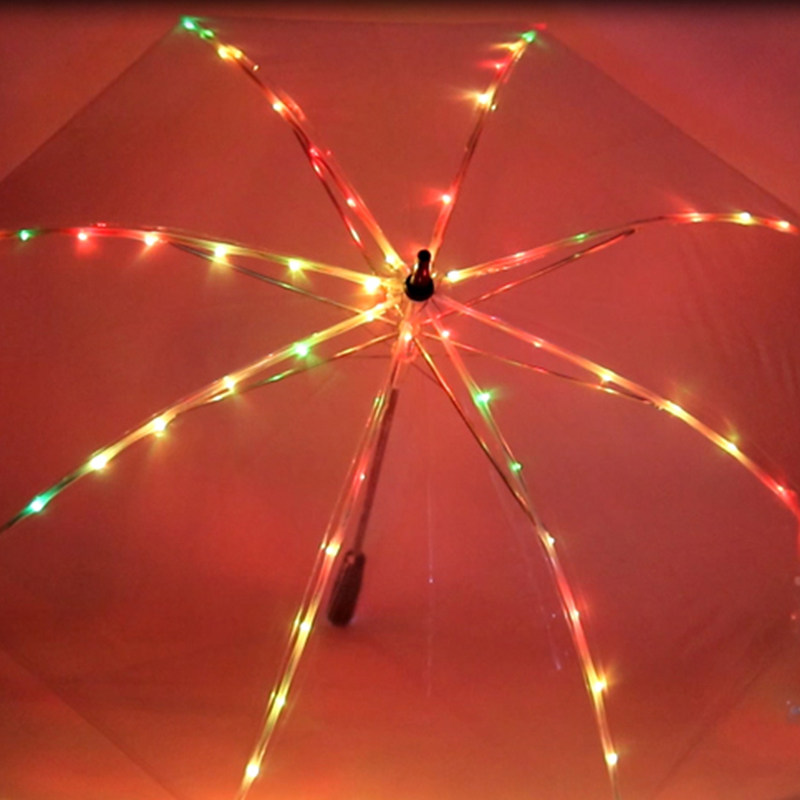 外景拍摄创意伞 婚纱摄影舞台道具伞 led夜晚信号雨伞 儿童发光伞 - 图0