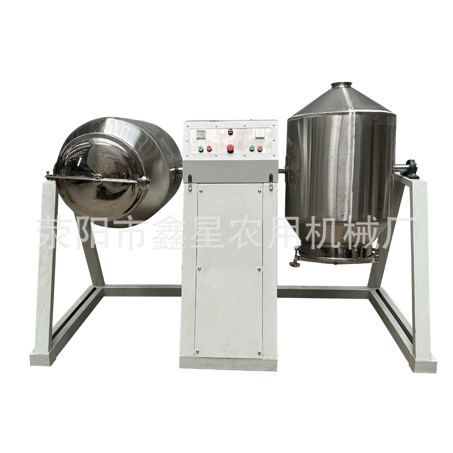 双锥式粉末料混合机食品化工粉体颗粒304不锈钢搅拌机连体可定时,淘宝优惠券,粉丝福利购,淘宝优惠卷