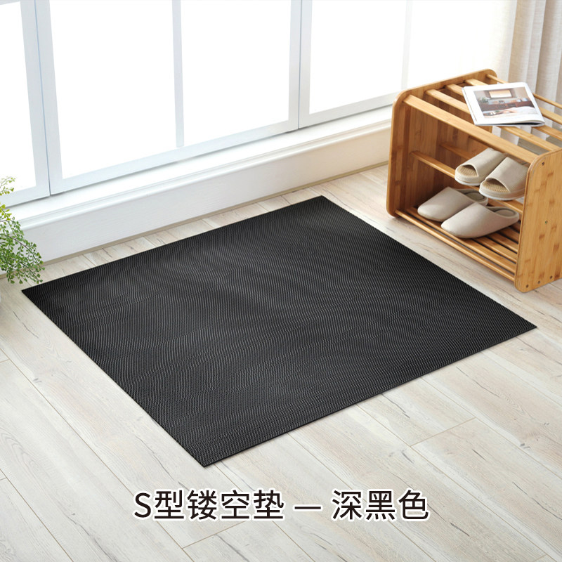加厚黑色防滑垫镂空地垫厕所淋沐卫生间厨房家用pvc防水塑料地毯,淘宝优惠券,粉丝福利购,淘宝优惠卷