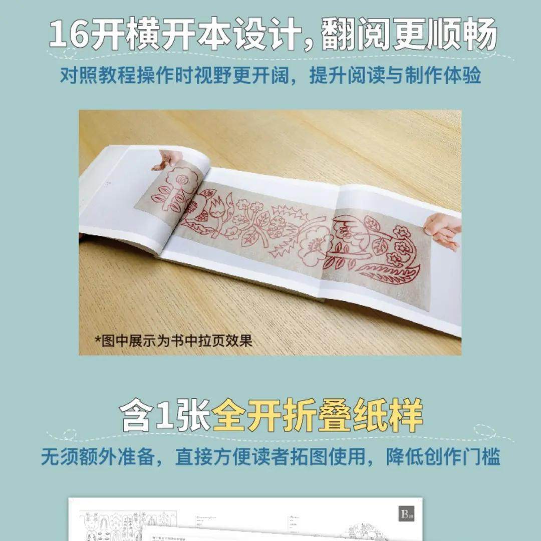 樋口愉美子连续图案刺绣 16开横开本 实用杂货 生活场景,淘宝优惠券,粉丝福利购,淘宝优惠卷