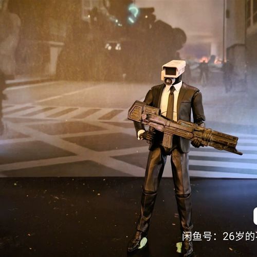 马桶VS监控人iidi oile超可动1/12限定版监控人可动人偶模型 - 图2