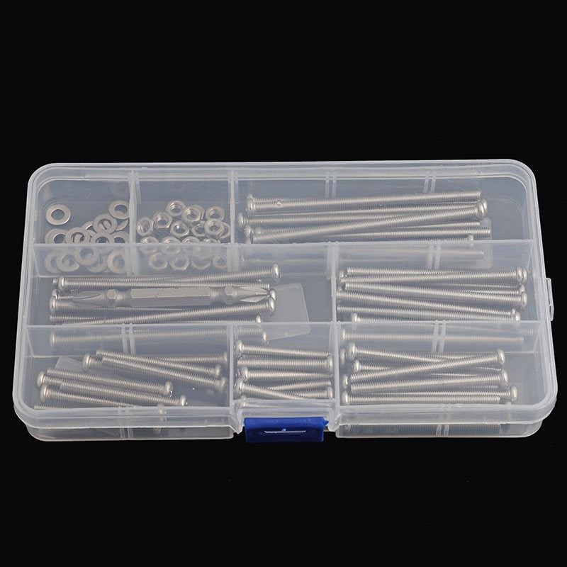 混装开关插座面板安装螺钉M4圆头螺钉专用加长螺丝螺母套装大全 - 图3