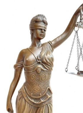 铜雕塑正义女神铜像摆件家居装饰品创意礼品客厅玄关书房摆设