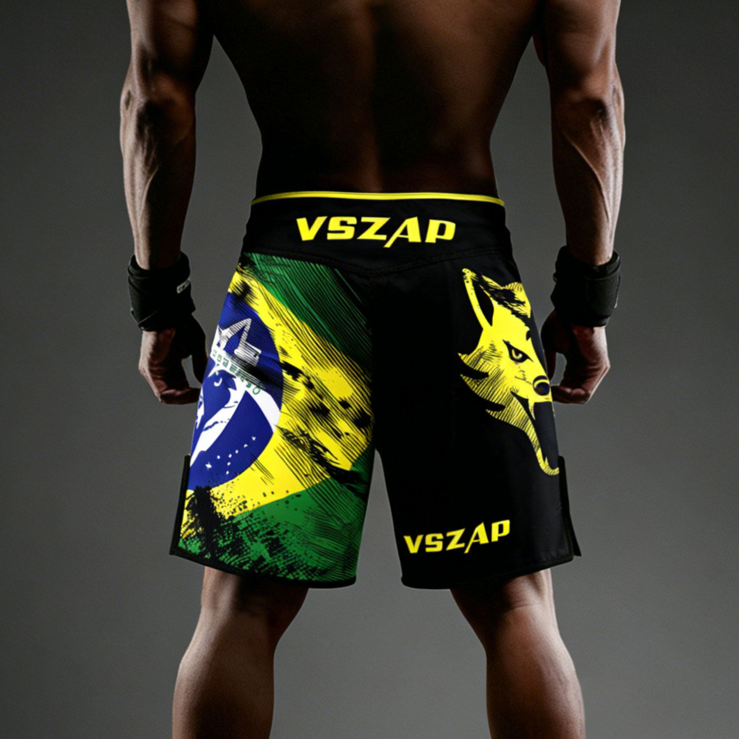 VSZAP巴西竞技运动短裤多功能休闲速干训练五分裤耐磨个性健身裤,淘宝优惠券,粉丝福利购,淘宝优惠卷