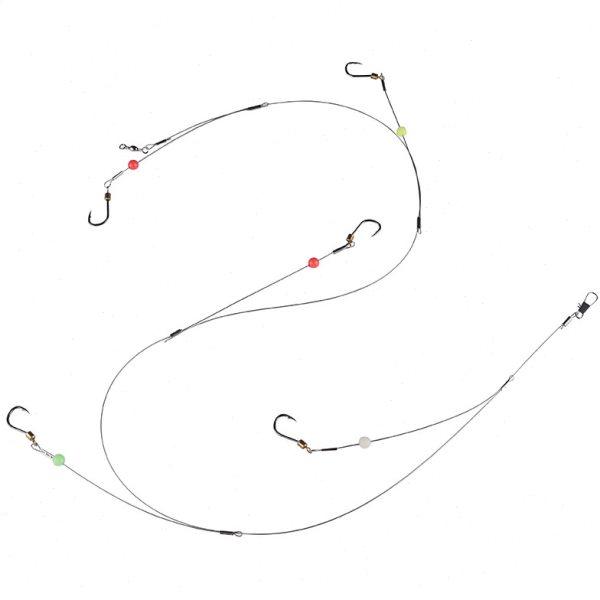 串钩线组钓鲫鱼远投防缠绕钢丝线海杆排钩钓鱼5钩鱼钩钓组窜钩沟,淘宝优惠券,粉丝福利购,淘宝优惠卷