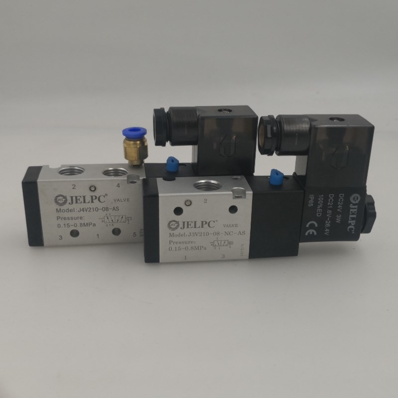 JELPC佳尔灵电磁阀4V210-08-AS外部先导 3V210-08-AS 3V410-15-AS - 图0