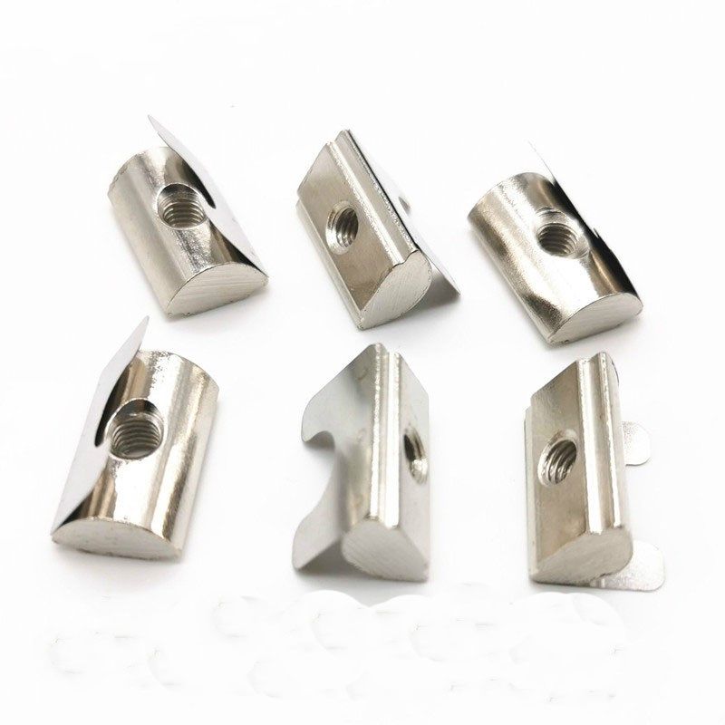 AHL21-308/G408/4010-M3/M4/M5/M6/M8 弹片螺母铝型材 弹性定位块,淘宝优惠券,粉丝福利购,淘宝优惠卷