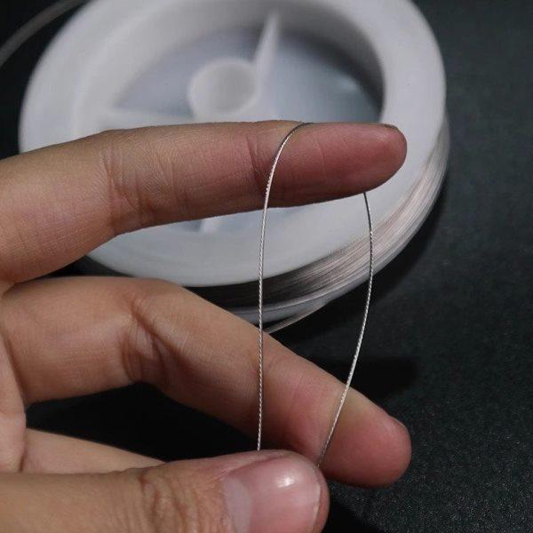 德国304不锈钢晾衣钢丝绳直径0.3-0.8mm晾衣首饰灯具水晶线钢丝线,淘宝优惠券,粉丝福利购,淘宝优惠卷