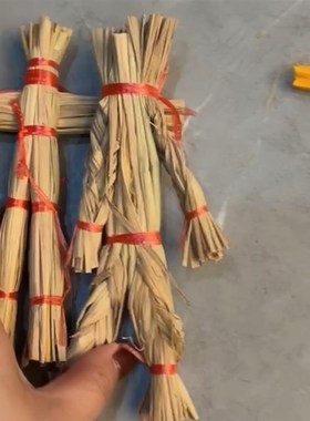 民间手工艺品编制稻草 纯手工编制 款式随机发R 需要指定联系客服
