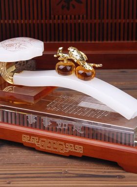如意摆件 事事如意 工艺品 客厅摆件 创意礼品 年终送客户礼品