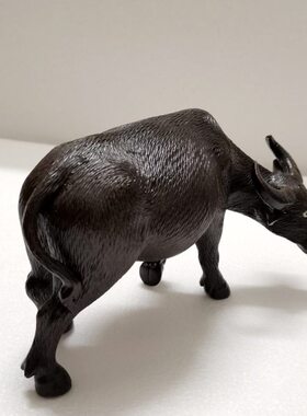 石湾公仔陶瓷招财水牛摆件风水牛家居办公室公司商务开业礼品摆设