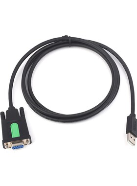 工业级FT232RL USB转RS232串口线 DB9公/母头串口数据线  Type A