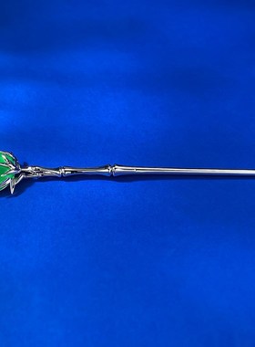 珠宝 直播新款气质新s中式竹节20m玉髓发簪现代简约古风高级感