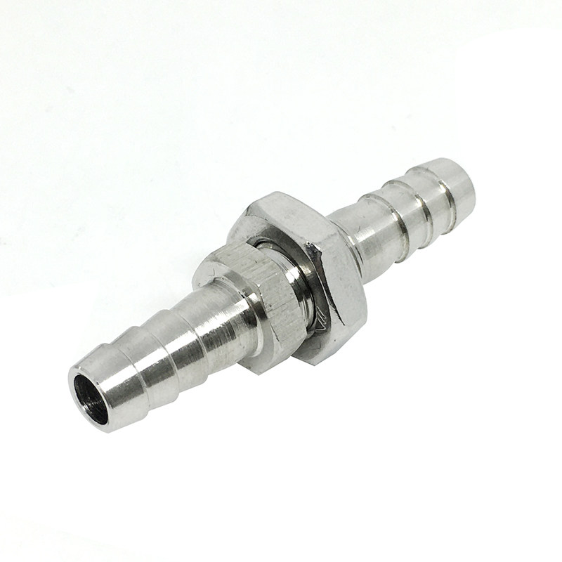 304 stainless steel through-plate pagoda connector partition hose faucet skin water tank chassis double-head pagoda variable diameter 68