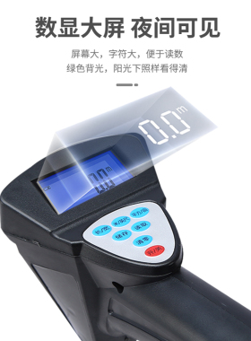 2代小轮数显测距轮高精度手推滚轮式测距仪户外滚动推尺工程量尺