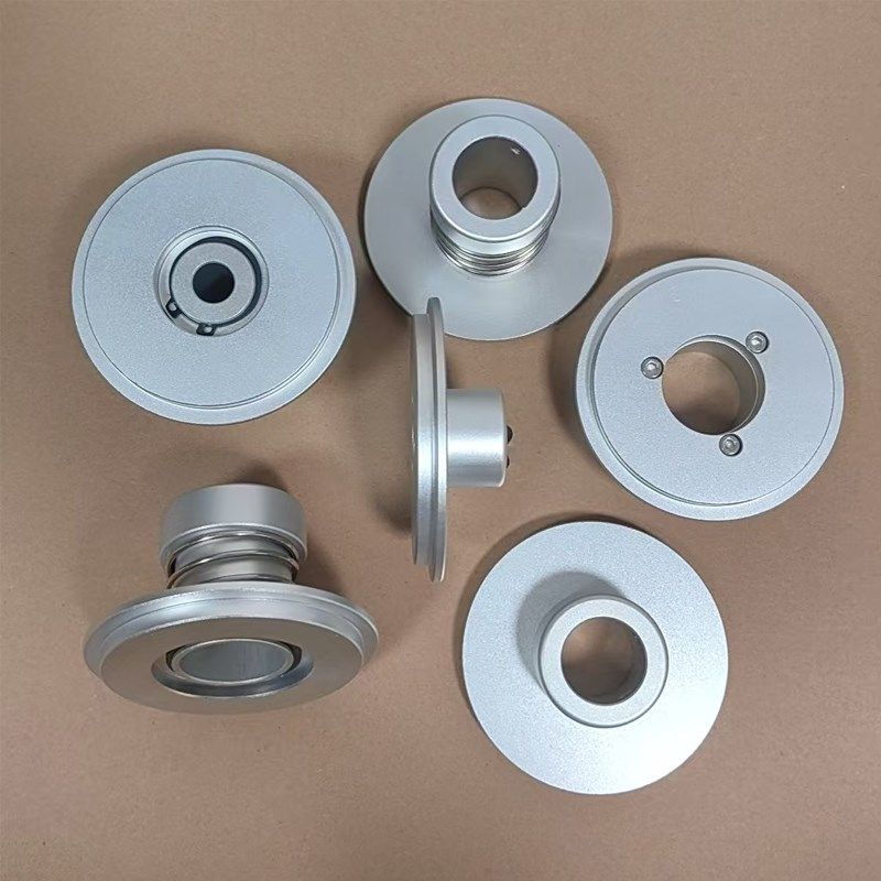 铝合金挡料盘载带固定压紧盘胶带纸管卡盘锥形堵头拉伸膜夹料挡圈,淘宝优惠券,粉丝福利购,淘宝优惠卷