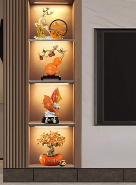 轻奢高档酒柜装饰品摆件现代客厅玄关电视柜家居饰品乔迁新居礼物
