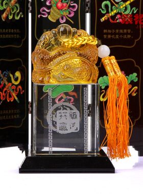玉玺貔貅龙印章摆件家居装饰工艺品大招财客厅办公室创意开业礼品