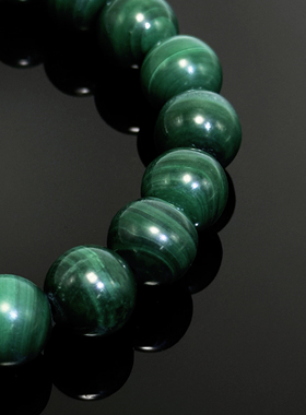 BUDDIA孔雀石转运手链