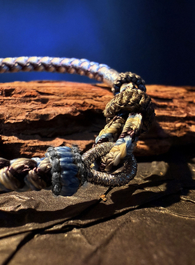 2026年本命年手工编织水龙鳞手链