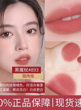 MAC魅可黑魔杖细管哑光小辣椒口红甜肉桂893 892 876