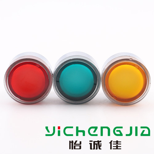 带灯按钮头ZB2-BW33C BW34C BW35C BW31C BW36C红绿黄带灯按钮头 - 图1