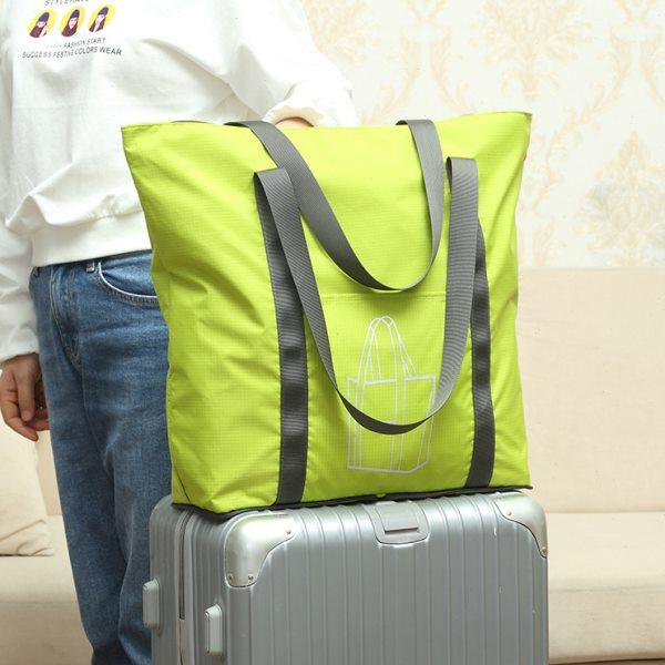 可折叠旅行收纳袋子便携时尚拎包单肩斜跨包大容量登机手提行李袋,淘宝优惠券,粉丝福利购,淘宝优惠卷