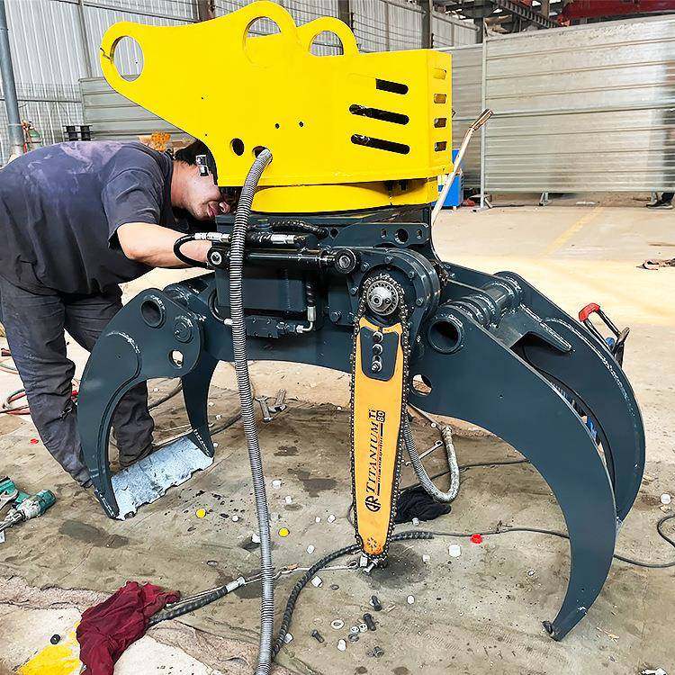 伐木机抱夹锯智能芯片控制切片伐木去枝截断一体锯树机抓树机,淘宝优惠券,粉丝福利购,淘宝优惠卷