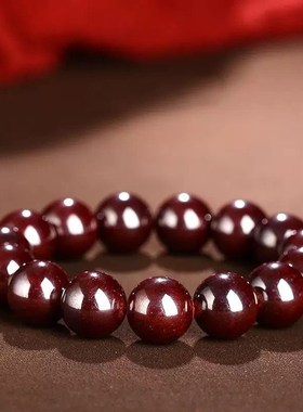 发黑辰砂乌金辰砂手链本年年男女款朱砂手链X手串节日礼物