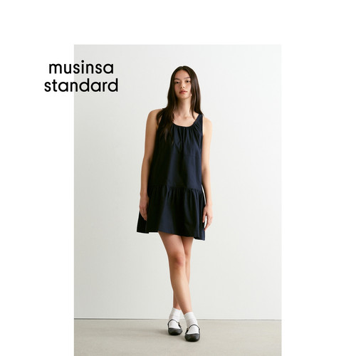 韩国26夏季新品女士简约休闲时尚连衣裙MUSINSA STANDARD - 图0