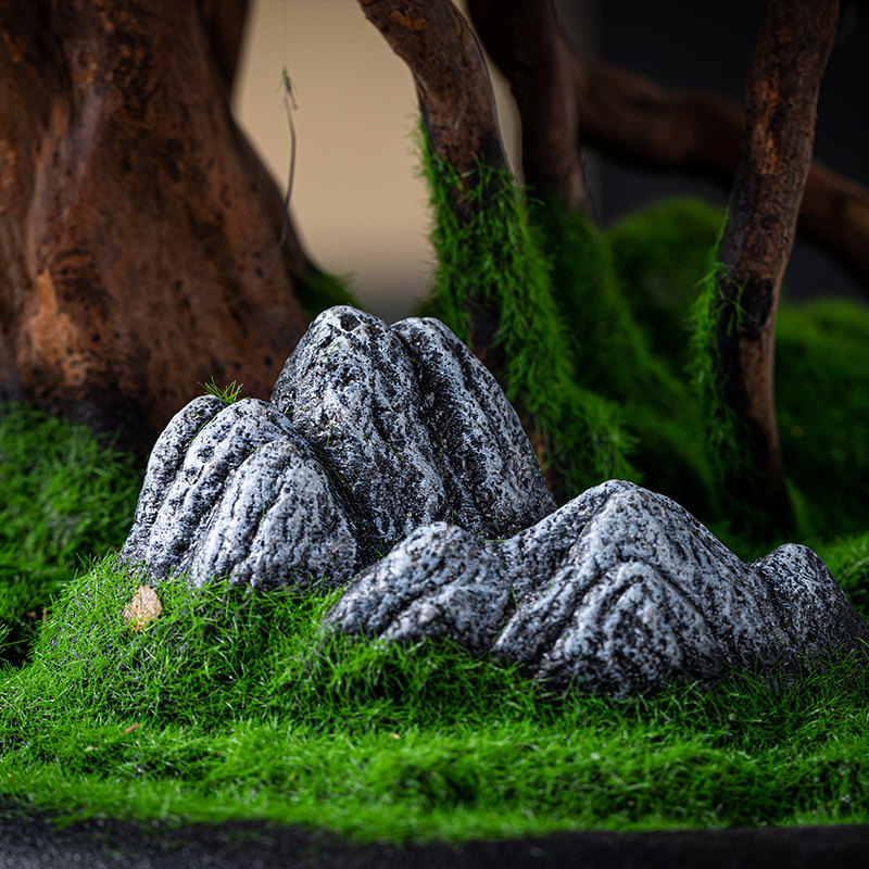 客厅迎客松植物盆景装饰室内桌面仿真绿植盆栽假花酒店摆设艺术品,淘宝优惠券,粉丝福利购,淘宝优惠卷