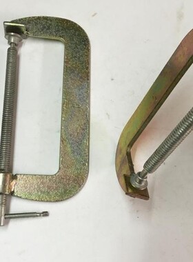 钢板G字夹2-12寸木工夹摇杆夹木工夹具夹子DIY夹具固定快速夹