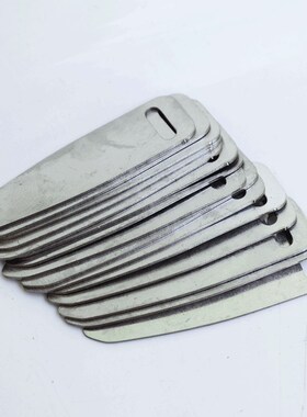 不锈钢304长方形插片激光板手拉环非标定制长方片0.8mm厚小配件