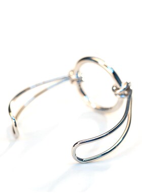 新款情侣手镯 简大圆开口手镯B环 小清新首饰饰品 厂家直销