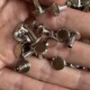 Helmet rivets semi-hollow rivets helmet screws motorcycle electric vehicle helmet accessories screws nickel-plated M4