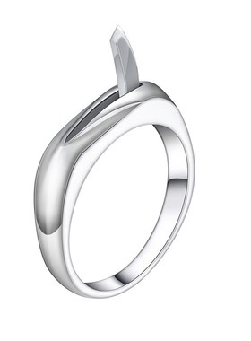 s925银创意戒指女情侣男开口对戒学生简约情人节.礼物银戒指