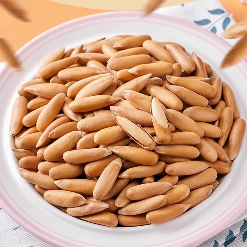 胖超市东来巴西松子手剥坚果新货官方旗舰店正品特大颗粒罐装零食 - 图3