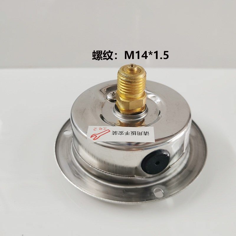 红旗YN-60ZT YTN-60ZT轴向带边耐震压力表防震真空油压液压表,淘宝优惠券,粉丝福利购,淘宝优惠卷