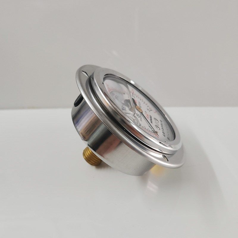 红旗YN-60ZT YTN-60ZT轴向带边耐震压力表防震真空油压液压表,淘宝优惠券,粉丝福利购,淘宝优惠卷