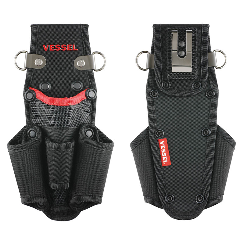 日本VESSEL威威进口加厚工具包多功能小号电动螺丝批起子收纳腰包 - 图2