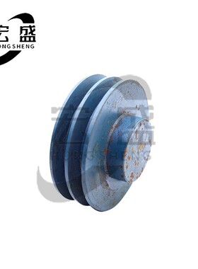 三角皮带轮A  A型 双槽 2.75A2 外径约70 2.75寸 三角带轮 铸件