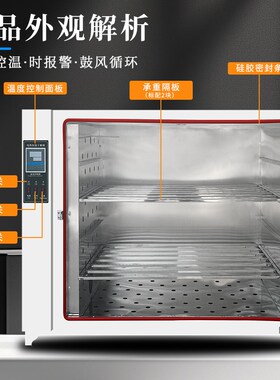 汽车大灯烤箱改灯拆灯总成改装烘箱轮毂修复水转印鼓风恒温干燥箱