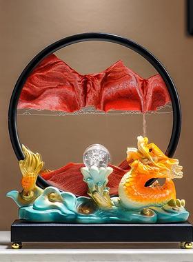 吉祥物生肖招财龙年装饰品摆件新中式家居客厅办公室开业乔迁礼品