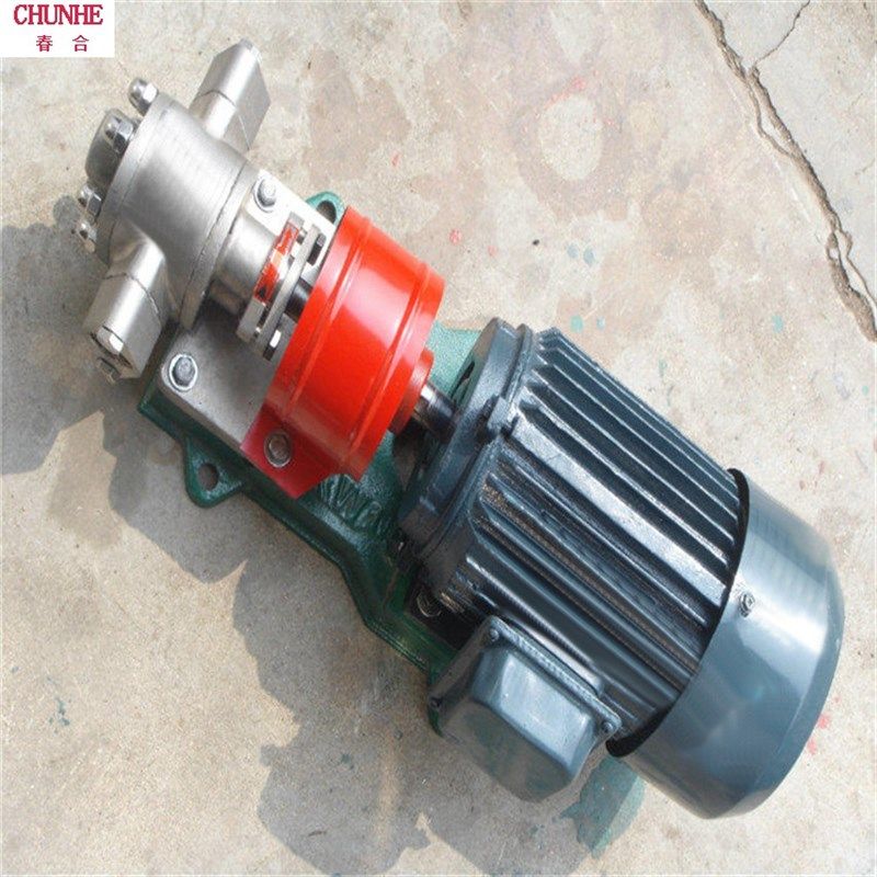 304不锈钢齿轮泵电机组两相220v/三相380V大流量食用油泵,淘宝优惠券,粉丝福利购,淘宝优惠卷