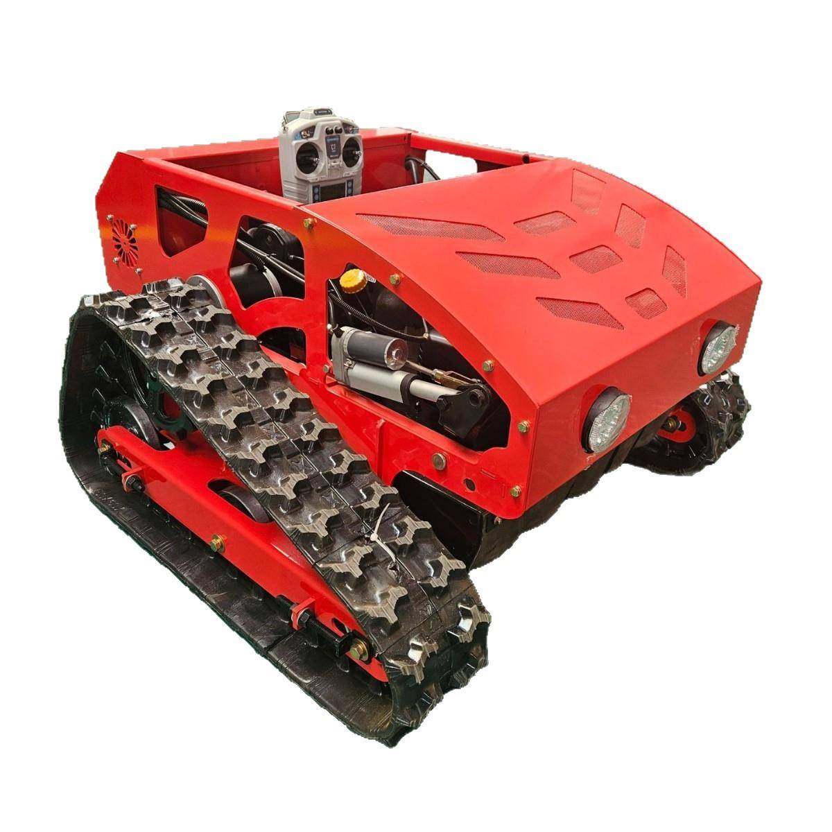 多功能履带式无线草坪修剪打碎草机果茶园遥控除草机智能割草机,淘宝优惠券,粉丝福利购,淘宝优惠卷