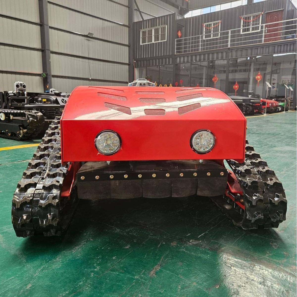 多功能履带式无线草坪修剪打碎草机果茶园遥控除草机智能割草机,淘宝优惠券,粉丝福利购,淘宝优惠卷