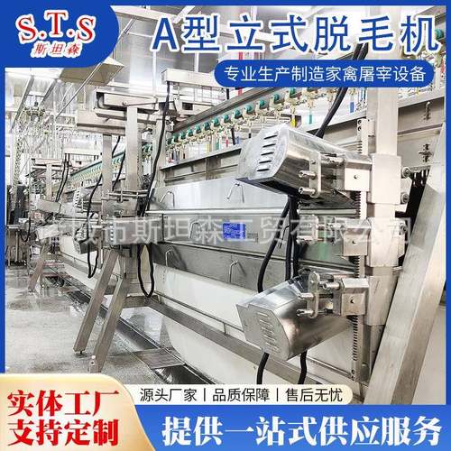 家禽立式脱毛机价格鸡鸭鹅全自动去毛机自动家禽屠宰线脱毛机 - 图2