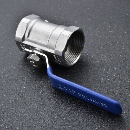 316L不锈钢球阀一片式1PC内螺纹丝扣耐高温高压阀门4分6分1寸DN15 - 图1