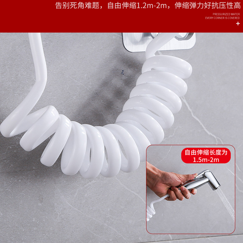 全铜一进二出三通角阀冲洗妇洗器喷头净身器压马桶喷枪清洗,淘宝优惠券,粉丝福利购,淘宝优惠卷