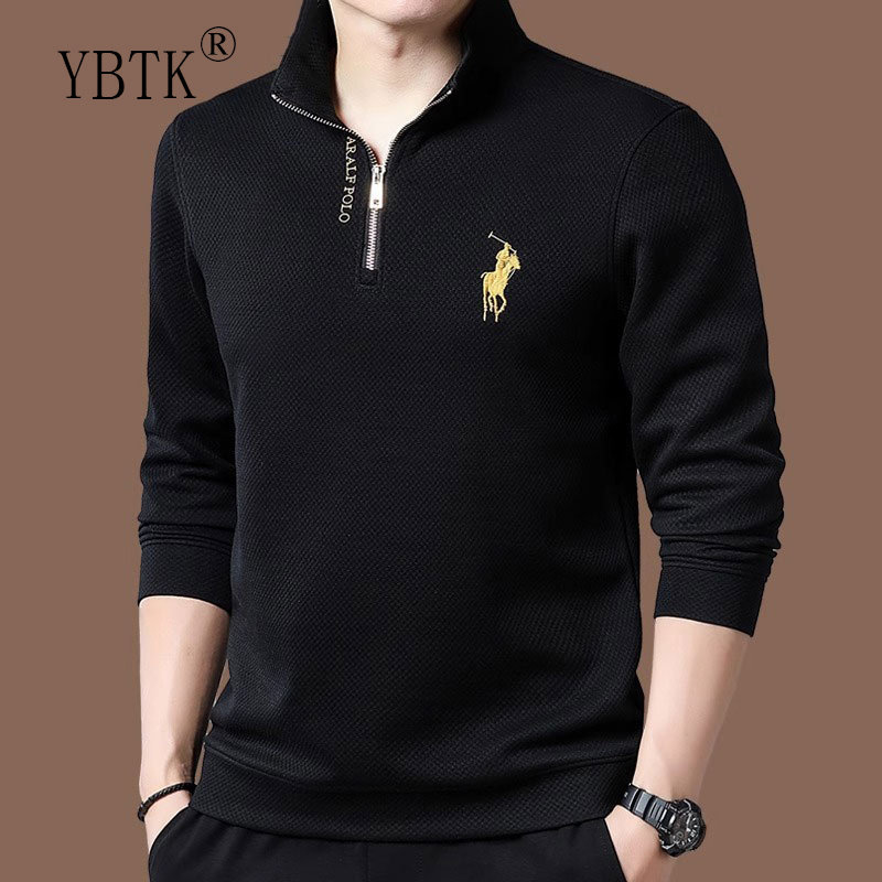 High-end authentic men's sweatshirts, versatile thickened casual wear
